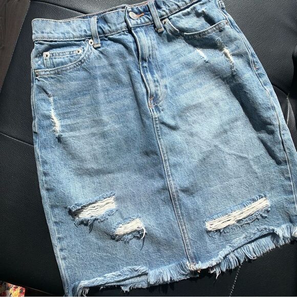GAP DENIM MINI SKIRT - Picture 3 of 9